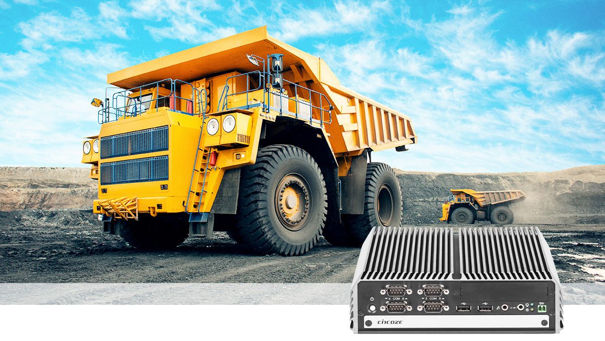 Cincoze DI-1000 Drives AI-Powered Autonomous Mining Vehicles